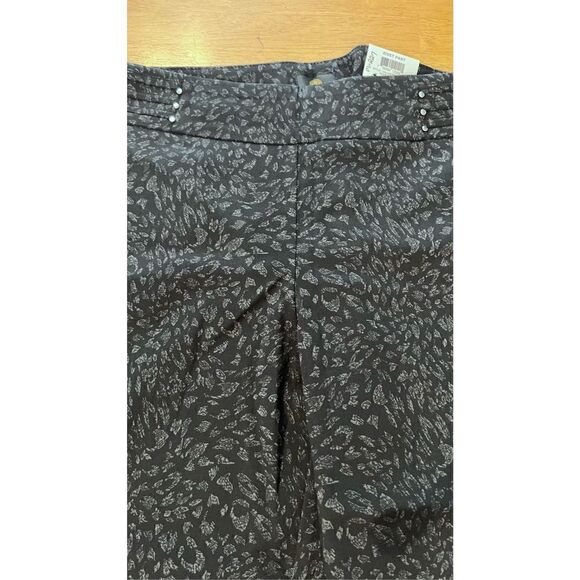 JM Collection Womens Bandleader Pull-On Pants Deep Black Size M Short NWT P1-227 - Picture 4 of 11